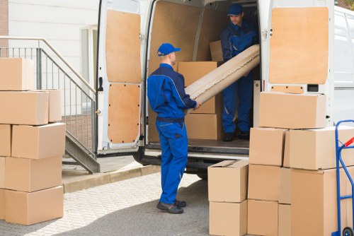 Loading safety checks for a man and a van team
