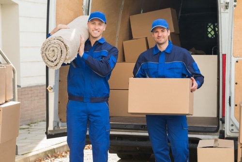 Local removal team handling a move in Catford with careful loading and transport