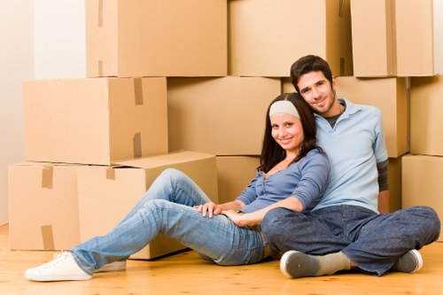 Catford man and van service loading furniture for transport
