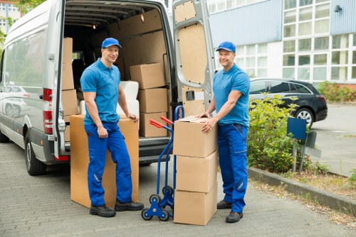 Professional removal van for flat and office relocations in Catford