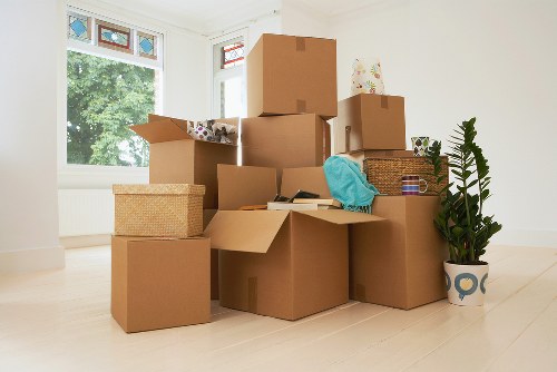 Furniture being loaded for a fast move from a Catford property