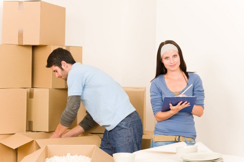 Removal van prepared for a house move in Catford with careful access planning