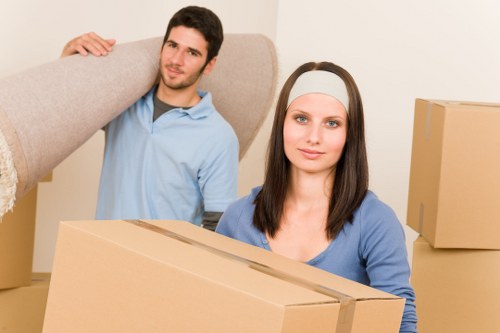 Packing and furniture protection for a Catford relocation