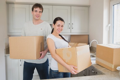 Safe loading of sofas and tables for a local Catford move
